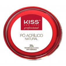 Pó Acrílico Kiss New York Profissional Natural 20g Pó Acrílico Kiss New York Profissional Natural 20g