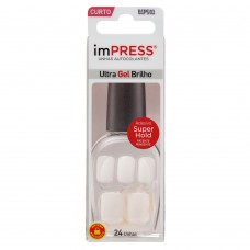 Unhas Autocolantes Impress - Color Curto Pretty J 1 Un