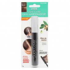 Máscara De Retoque Capilar Kiss Ny - Gray Hair Touch Up Marrom Escuro Máscara De Retoque Capilar Kiss Ny - Gray Hair Touch Up Marrom Escuro