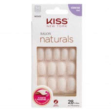 Unhas Postiças Kiss Ny - Salon Natural Médio Oval 1 Un Unhas Postiças Kiss Ny - Salon Natural Médio Oval 1 Un