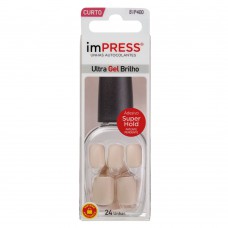 Unhas Postiças Kiss Ny Impress Matte Color - Cuttie Pie 1 Un