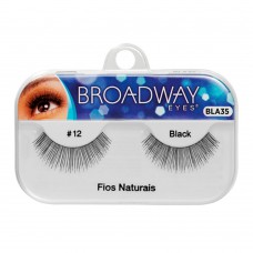 Cílios Postiços Inteiriços Kiss Ny Broadway 12 Cílios Postiços Inteiriços Kiss Ny Broadway 12