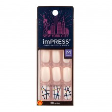 Unhas Postiças Impress Medio 5th Av 30 Un
