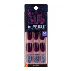 Unhas Postiças Impress Medio Roof Top 30 Un