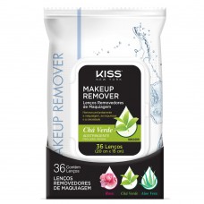 Lenço Demaquilante Rk By Kiss Rosa Chá Verde 36 Un