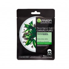 Máscara Facial Detox Garnier Skin Pure Carbón 32g Máscara Facial Detox Garnier Skin Pure Carbón 32g