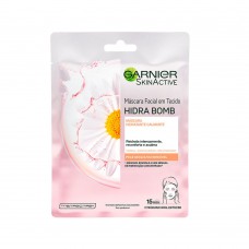Máscara Facial Calmante Garnier Skin Camomila Hidra Bomb 32g Máscara Facial Calmante Garnier Skin Camomila Hidra Bomb 32g