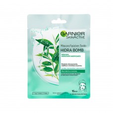 Máscara Facial Matificante Garnier Skin Chá Verde Hidra Bomb 32g Máscara Facial Matificante Garnier Skin Chá Verde Hidra Bomb 32g
