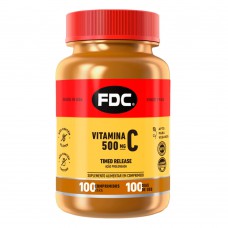 Suplemento Alimentar Em Comprimidos Fdc – Vitamina C 500mg Timed Release 100 Caps Suplemento Alimentar Em Comprimidos Fdc – Vitamina C 500mg Timed Release 100 Caps