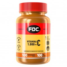 Suplemento Alimentar Em Comprimidos Fdc - Vitamina C 1000 Mg  Film Coated 100 Caps