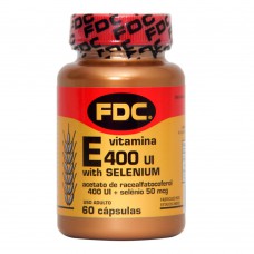 Suplemento Alimentar Em Comprimidos  Fdc -  Vitamina E 400ui + Selênio 60 Caps