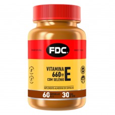 Suplemento Alimentar Em Comprimidos  Fdc - Vitamina E 660ui + Selênio 60 Caps