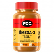Suplemento Alimentar Em Comprimidos Fdc - Ômega 3 1000mg 30 Caps