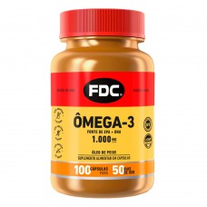 Suplemento Alimentar Em Comprimidos Fdc - Ômega 3 1000mg 100 Caps