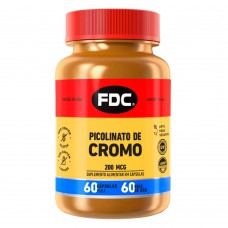 Picolinato De Cromo Fdc - Suplemento Alimentar 60 Caps