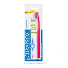 Superduo Cores Sortidas Curaprox - Kit Escova Cs5060b + Interdental Prime Com Suporte Kit Superduo Cores Sortidas Curaprox - Kit Escova Cs5060b + Interdental Prime Com Suporte Kit