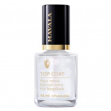 Star Top Coat Mavala - Cobertura Brilhante Silver Star Top Coat Mavala - Cobertura Brilhante Silver