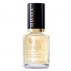 Star Top Coat Mavala - Cobertura Brilhante Gold Star Top Coat Mavala - Cobertura Brilhante Gold
