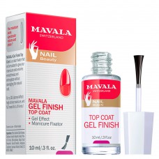 Gel Finish Top Coat Mavala - Cobertura Fixadora 10ml