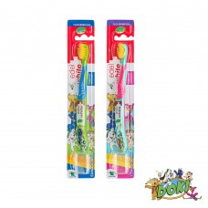 Escova De Dentes Infantil Edel White - Flosserbrush Kids Doki 1 Un Escova De Dentes Infantil Edel White - Flosserbrush Kids Doki 1 Un