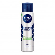 Desodorante Aerosol Nívea Masculino - Sensitive Protect 150ml