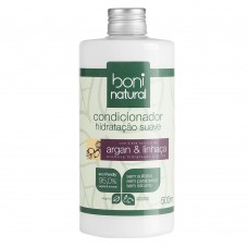 Boni Natural Argan E Linhaça - Condicionador 500ml Boni Natural Argan E Linhaça - Condicionador 500ml