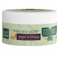 Boni Natural Argan E Linhaça - Máscara Capilar 250g Boni Natural Argan E Linhaça - Máscara Capilar 250g