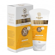 Protetor Solar Facial Australian Gold Antipoluição Fps30 50g