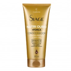Eudora Siáge Nutri Ouro Condicionador Fortalecedor 200ml