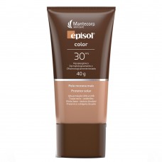 Protetor Solar Facial Episol  Color- Mantecorp Skincare Fps 30 Pele Morena Mais