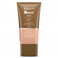 Protetor Solar Facial  Episol Color Fps 70 - Mantecorp Skincare Claro