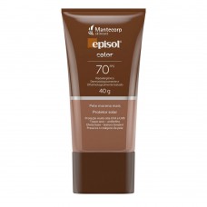 Protetor Solar Facial  Episol Color Fps 70 - Mantecorp Skincare Morena Mais