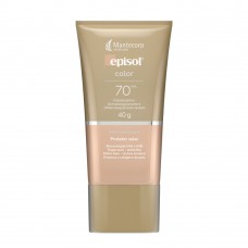 Protetor Solar Facial  Episol Color Fps 70 - Mantecorp Skincare Extra Clara