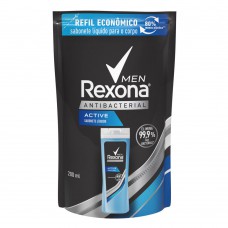Sabonete Líquido Rexona – Antibacterial Active Fresh Refil 200ml