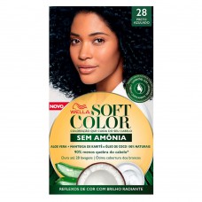 Coloração Wella Soft Color - Tons Escuros Preto Azulado 28