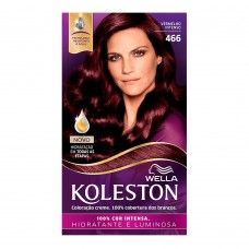 Coloração Creme Wella – Koleston Tons Vermelhos Vermelho Intenso 466