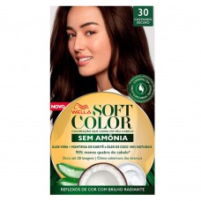 Coloração Wella Soft Color - Tons Castanhos Castanho Escuro 30