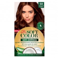 Coloração Wella Soft Color - Tons Castanhos Castanho Claro 50