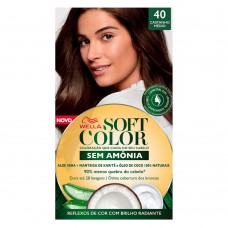 Coloração Wella Soft Color - Tons Castanhos Castanho Médio 40