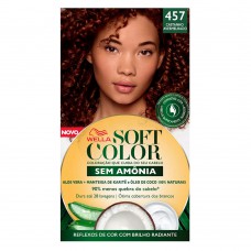 Coloração Wella Soft Color - Tons Vermelhos Castanho Avermelhado 457