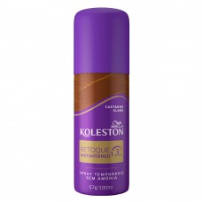 Retoque Instantâneo Spray Koleston Castanho Claro Retoque Instantâneo Spray Koleston Castanho Claro