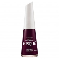 Esmalte Risqué Cremoso Rainha Da Pista Toda Esmalte Risqué Cremoso Rainha Da Pista Toda