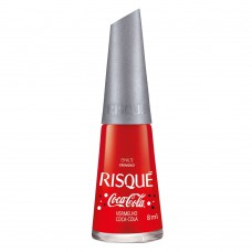 Esmalte Risqué - Coca-cola Vermelho Coca Cola Esmalte Risqué - Coca-cola Vermelho Coca Cola