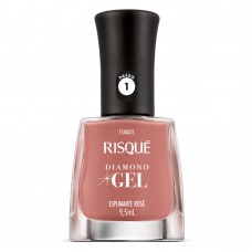 Esmalte Risqué Diamond Gel Espumante Rosé