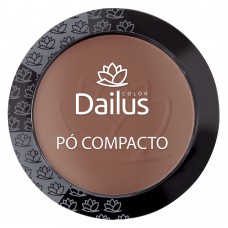 Pó Compacto Dailus - New 12 - Marrom Médio Pó Compacto Dailus - New 12 - Marrom Médio