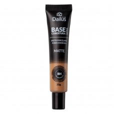 Base Facial Dailus Matte Ultra Cobertura 10 Marrom Claro Base Facial Dailus Matte Ultra Cobertura 10 Marrom Claro
