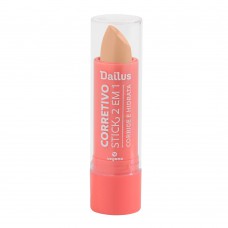 Corretivo Stick 2 Em 1 Dailus D-1 Claro Corretivo Stick 2 Em 1 Dailus D-1 Claro