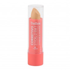 Corretivo Stick 2 Em 1 Dailus D-2 Claro Corretivo Stick 2 Em 1 Dailus D-2 Claro