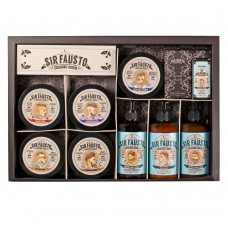 Sir Fausto Grande Kit - Pós-barba + Shampoo + Óleo + Creme + Pomadas Kit Sir Fausto Grande Kit - Pós-barba + Shampoo + Óleo + Creme + Pomadas Kit