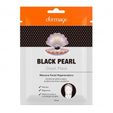 Máscara Facial Dermage Black Pearl Sheet Mask 10g